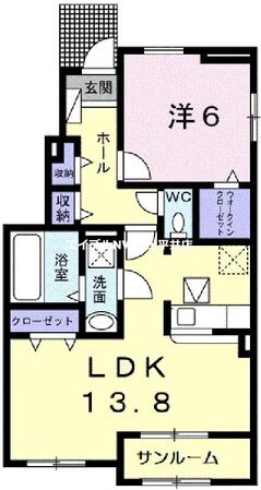 スエルテＢの物件間取画像